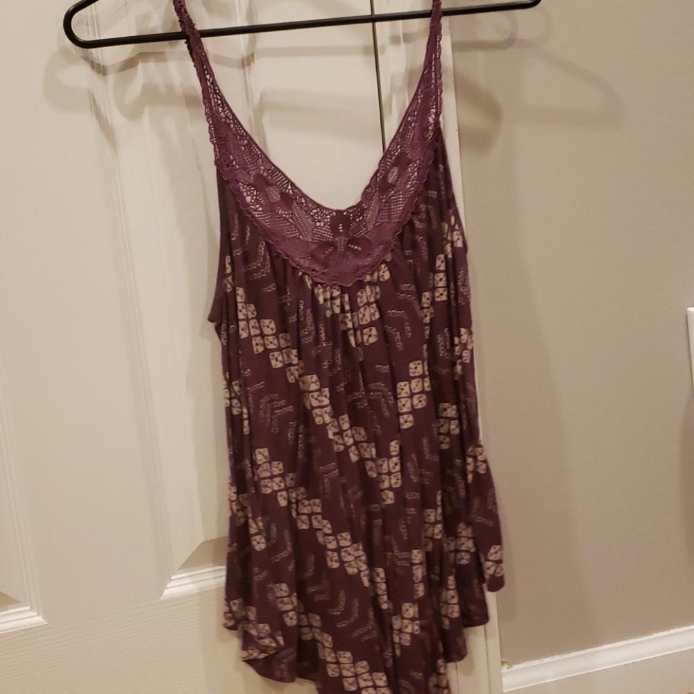 Purple tank